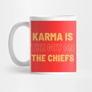 Karma is the guy on the Chiefs! Mug